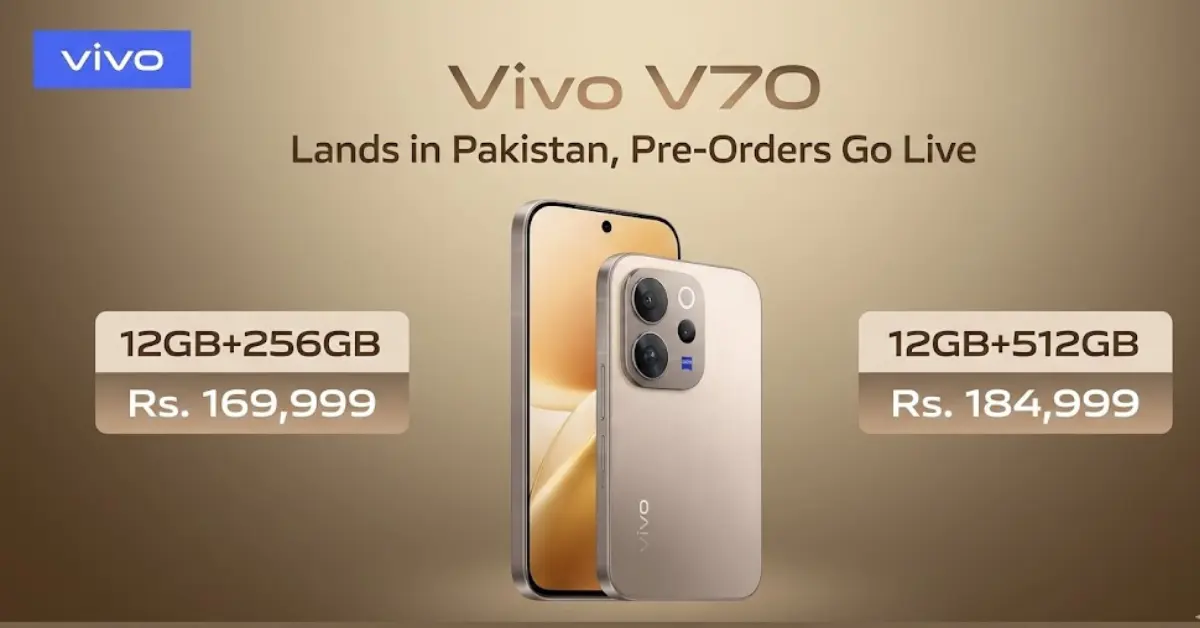 vivo v70 price in pakistan